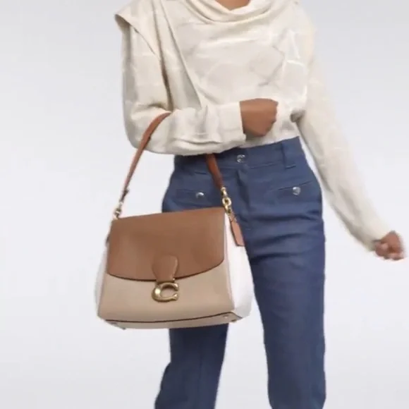 Coach Colourblock May shoulder bag - Picture 12 of 15